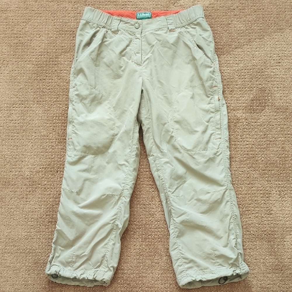 L.L. Bean Capri Cargo Pants